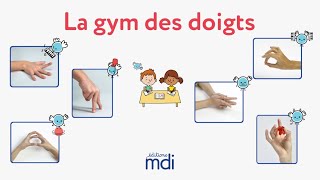 Mes cahiers d’écriture MDI – La gym des doigts [upl. by Eitsyrc]