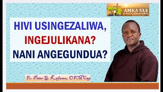 AMKA ULE Hivi usingezaliwa ingejulikana Nani angegundua [upl. by Ertha93]