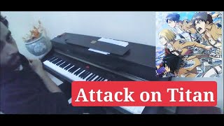 Attack on Titan OP  Shinzou wo Sasageyo  Piano Cover [upl. by Acireh586]