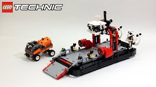 ЛЕГО Техник 42076 Корабль на воздушной подушке – Обзор  LEGO Technic 42076 Hovercraft  Review [upl. by Nylakcaj]