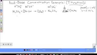 Titration Example Problem [upl. by Delwyn923]