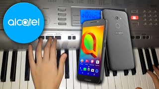 Alcatel  Fresh Default Incoming Call Piano Cover Ringtone [upl. by Nalliuq]