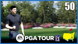 FINALROUND BATTLE FOR THE MASTERS  Happy Gilmore Career Part 50  EA Sports PGA Tour [upl. by Nomyar944]