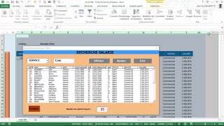 Excel VBA  Créer un Formulaire de recherche Multicritères [upl. by Nancy410]