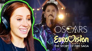 EUROVISION FAN REACTS TO MOLLY SANDEN  HUSAVIK  OSCARS 2021 [upl. by Ahsinid794]