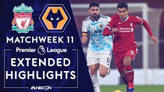 Liverpool v Wolves  PREMIER LEAGUE HIGHLIGHTS  1262020  NBC Sports [upl. by Yrrap]