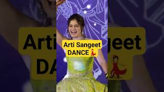 arti singh sangeet dance  arti dance performance  arti singh wedding artisinghwedding aarti [upl. by Nomi]