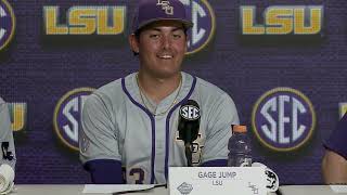 LSU Postgame Interviews  2024 SEC Tournament [upl. by Amisoc]