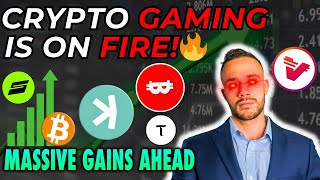 Crypto Gaming Coins Are Pumping Will BTC Pump To 40k [upl. by Atok277]