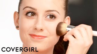 Makeup Tips How to Apply Bronzer for Fair Skin  COVERGIRL [upl. by Naman237]