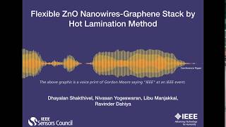 Flexible ZnO NanowiresGraphene Stack by Hot Lamination Method [upl. by Leirda]