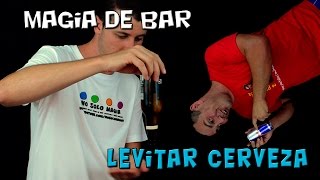 Cómo hacer flotar o levitar cerveza  Magia de bar [upl. by Eadmund]