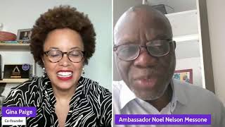 African Ancestry Live with Ambassador Nöel Messone The Republic of Gabon [upl. by Getter]