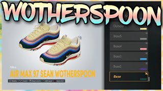 HOW TO MAKE Nike Air Max 97 quotWotherspoonquot IN NBA 2K22 NBA 2K22 Shoe Creator [upl. by Chapman]