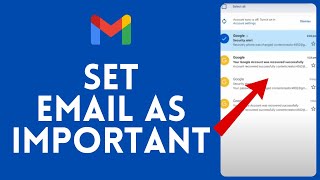 How to Set Email as Important on Gmail [upl. by Pollard]