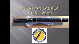 Waterman Lauréat fountain pen [upl. by Kiyohara]