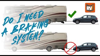 RVi Why do I need a braking system for flat towing RVibrake3 or RVibrake Shadow [upl. by Ruthann]