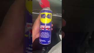 WD40 review chryslersrt sticky hemi wd40 removeglue [upl. by Neeluj]