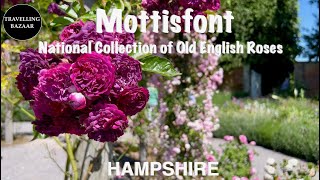 🌎 Mottisfont  Old English Rose Collection  Hampshire  UK [upl. by Osbert]