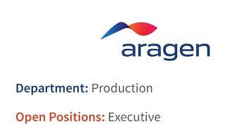 Pharma job alert  Aragen  Production executive pharmajobalert [upl. by Yerroc125]