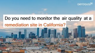 SCS Engineers use Dust Sentry at LA Remediation Site  SCAQMD Rule 1466 [upl. by Eslek]