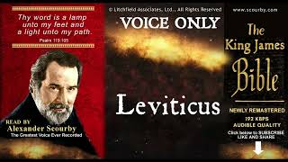 3  Leviticus  Scourby AUDIO BIBLE KJV  quotThy Word is a lamp unto my feetquot Psalm 119105 [upl. by Zurheide]