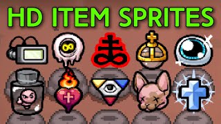 How To Get HD Item Sprites  The Binding Of Isaac Vectorized [upl. by Dorthea693]