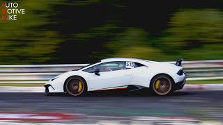 Lamborghini Huracan Performante attacking the Nürburgring [upl. by Syla]