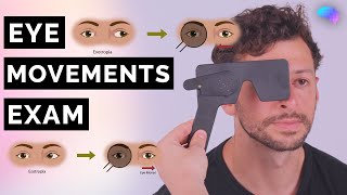 Eye Movements amp Cover Test  CN III IV VI  OSCE Clip  UKMLA  CPSA [upl. by Volkan]