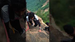 welcome to harihar fort maharashtra maharashtraforts trekkingrip trekkingvlogs trekking azores [upl. by Suki]