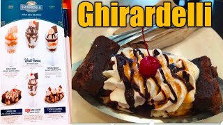 My USA Icecream Vlog What is so special Ghirardelli icecream  San Diego America Downtown USA [upl. by Sankey]