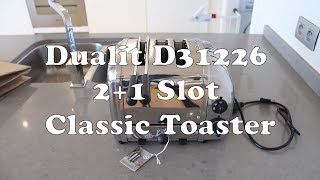 Dualit D31226 21 Slot  Unboxing [upl. by Hauger800]