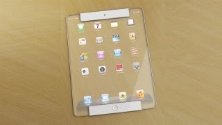 Futuristic Transparent iPad Concept Overview [upl. by Shanley]