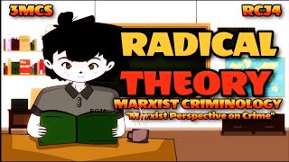 RADICAL THEORY  Marxist Criminology  Problem on Capitalism Pinoy Animation [upl. by Etem340]