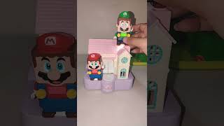 Luigi Visiting Mario Mansion House 🌈🌈 mariobros luigi funny Trending shortsviral [upl. by Thynne]