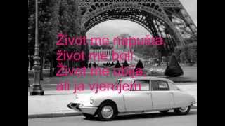 Ma dechirure ZAZ Moje suze  croatian lyrics [upl. by Guss]