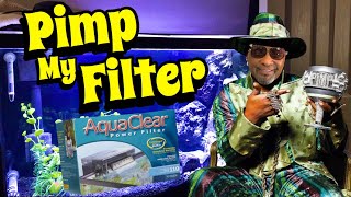 DIY Aquarium Filter Upgrade Aquaclear 110 4 of 4 series [upl. by Hpotsirhc506]