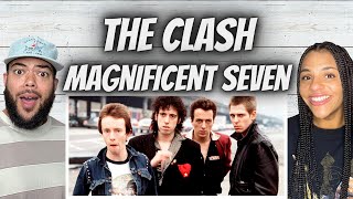 SO FUN FIRST TIME HEARING The Clash  Magnificent Seven REACTION [upl. by Fax]