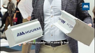 Innovación en aislamiento y sectorización industrial panel HIQuadCore 20 FK DUAL de Huurre [upl. by Suoirad240]