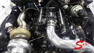 72 CHEVELLE LSXR Engine Single Turbo E38 ECU 4L80 Transmission Tuned by Serious HP [upl. by Enilemme]