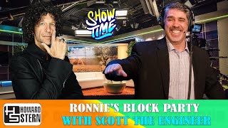 𝗧𝗵𝗲 𝗛𝗼𝘄𝗮𝗿𝗱 𝗦𝘁𝗲𝗿𝗻 𝗦𝗵𝗼𝘄  Artie TV Show Ronnie’s block party with Scott the Engineer [upl. by Haroldson988]