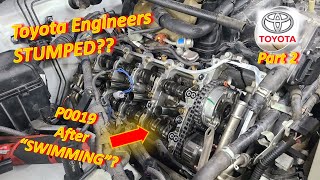 Toyota Engineers STUMPED CRAZY Tundra P0019  Part 2 [upl. by Allegra]