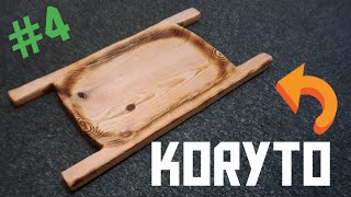 jak wykonałem drewniane koryto do serwowania potraw DIY wooden serving plate [upl. by Ahsekat]