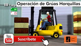 Operación de Grúas Horquillas Suscríbete a nuestro canal [upl. by Nylodnewg]