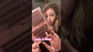 LASH WITH MEEE lashes cutelashes lashclusters shortvideo [upl. by Naitsyrk543]