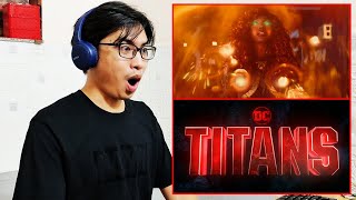 Titans Season 3 Official Trailer Reaction  DC  HBO Max [upl. by Eenel]