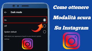 Come ottenere la modalità scura su Instagram su Android2024 [upl. by Anaugahs]