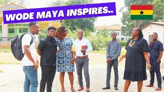 Wode Maya Inspires University of Ghana Students With [upl. by Veradia]