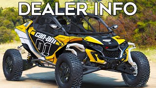 Dealer Info NEW 2024 Can Am Maverick R Offroad lineup X3Utility Models [upl. by Erialcyram]