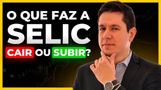 O QUE FAZ A TAXA SELIC SUBIR OU CAIR E onde investir em cada cenário [upl. by Nnyleuqaj]